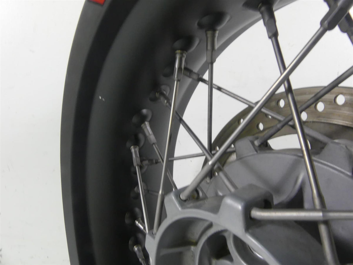 2014 Moto Guzzi Griso 1200 SE 8V Strgt Spoke Rear Spoke Wheel Rim 17x5.5 ETRTO {{ shop.shopifyCountryName }} - Mototech271