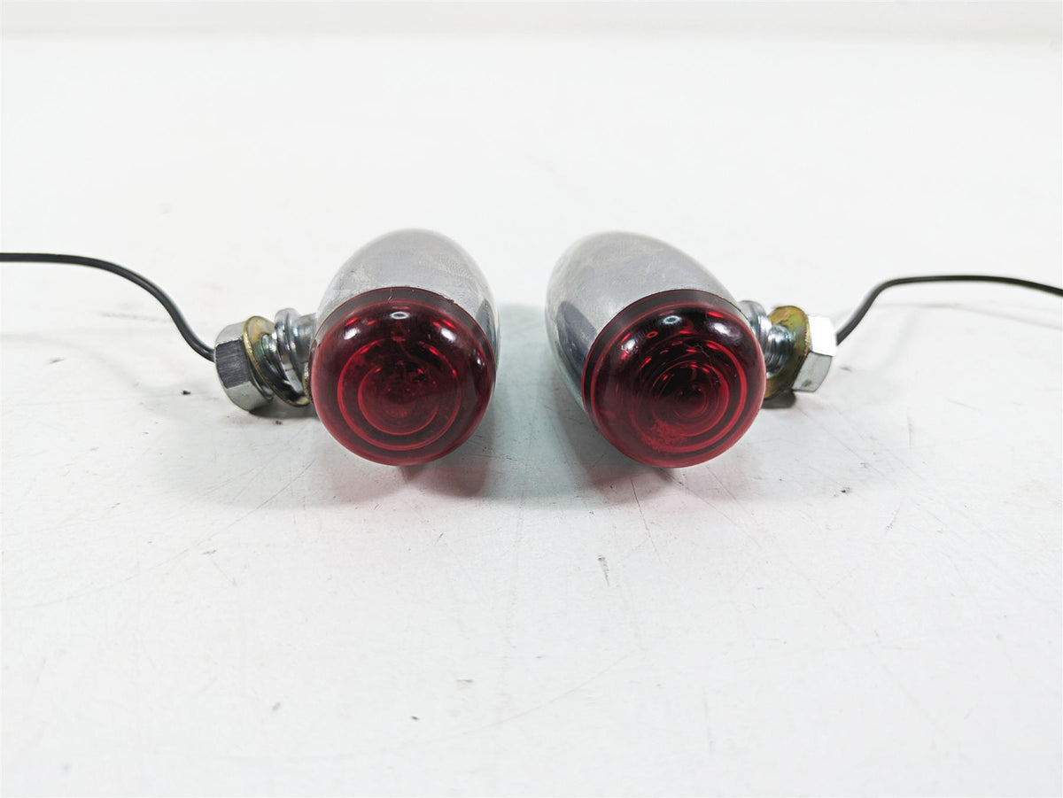 2000 Harley FXSTS Softail Springer Front Bullet Blinker Turn Signal Set {{ shop.shopifyCountryName }} - Mototech271