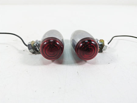 2000 Harley FXSTS Softail Springer Front Bullet Blinker Turn Signal Set {{ shop.shopifyCountryName }} - Mototech271