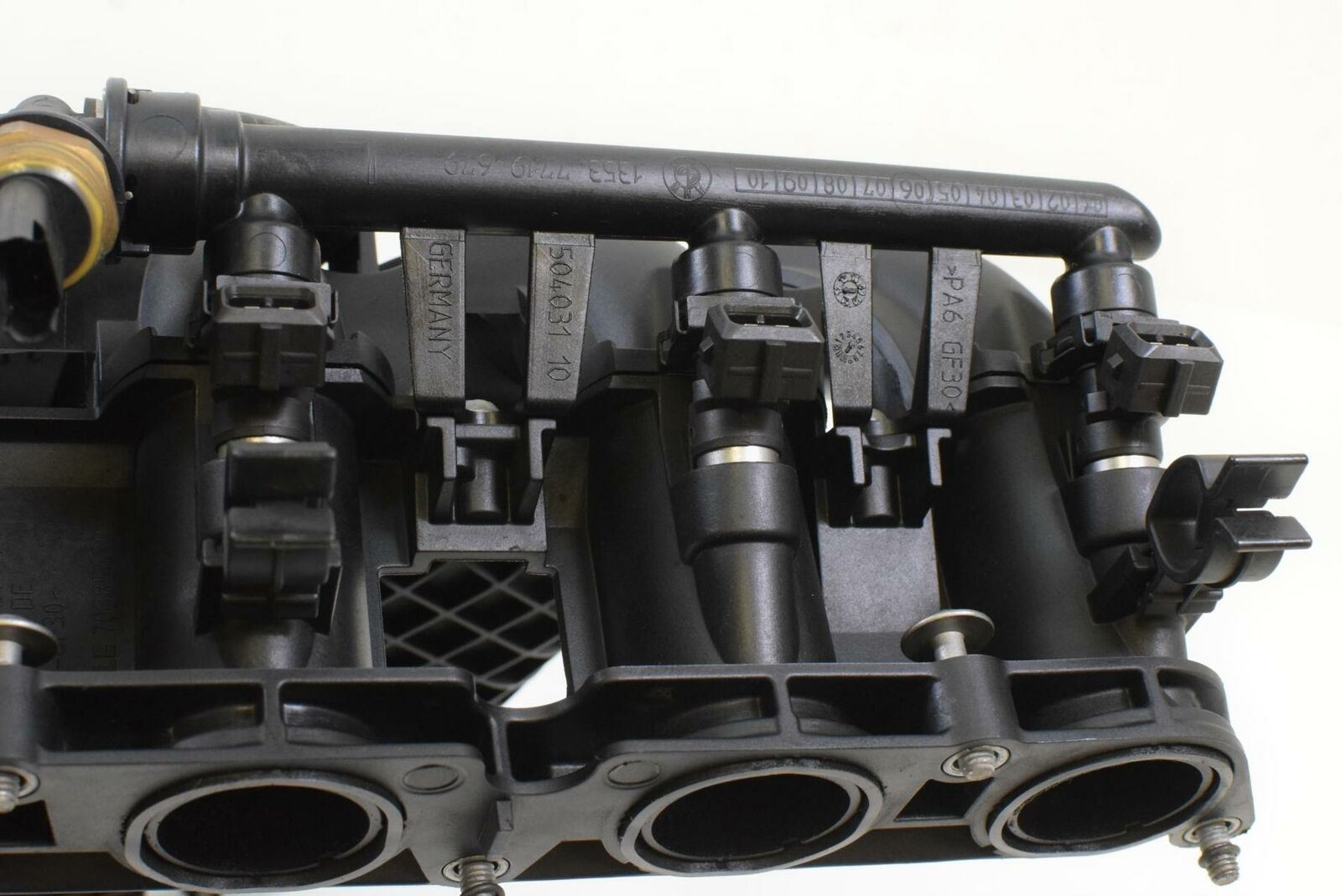 2013 BMW K1600 GTL K48 Air Intake Manifold With Injectors 13717712328 {{ shop.shopifyCountryName }} - Mototech271