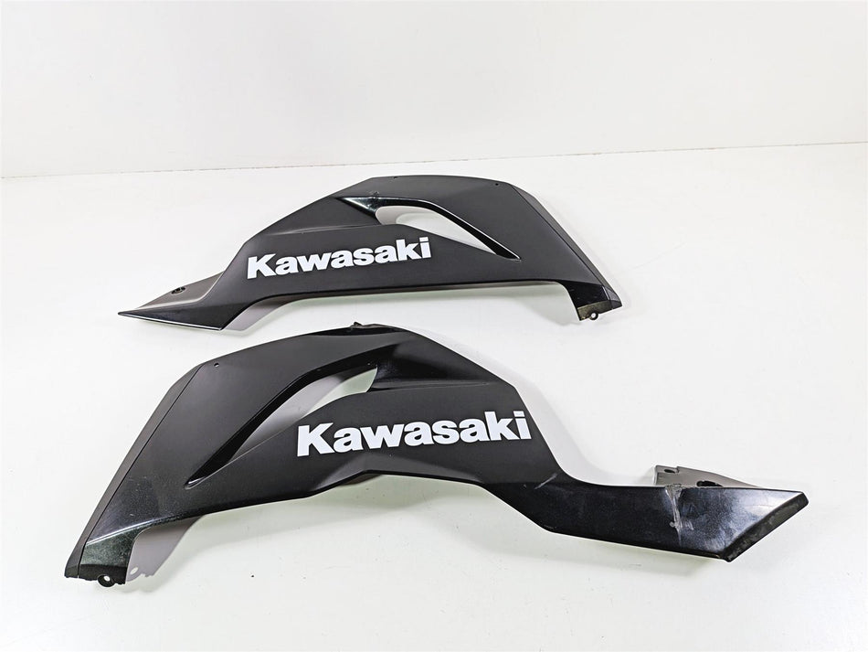 2021 Kawasaki ZX6R ZX636 Ninja Left Right Belly Fairing Cover Set 55028-0450-Mototech271