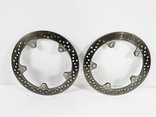 Load image into Gallery viewer, 2017 BMW R1200 GS K50 Front Brake Disc Rotor Set 305Mm 34118526566

