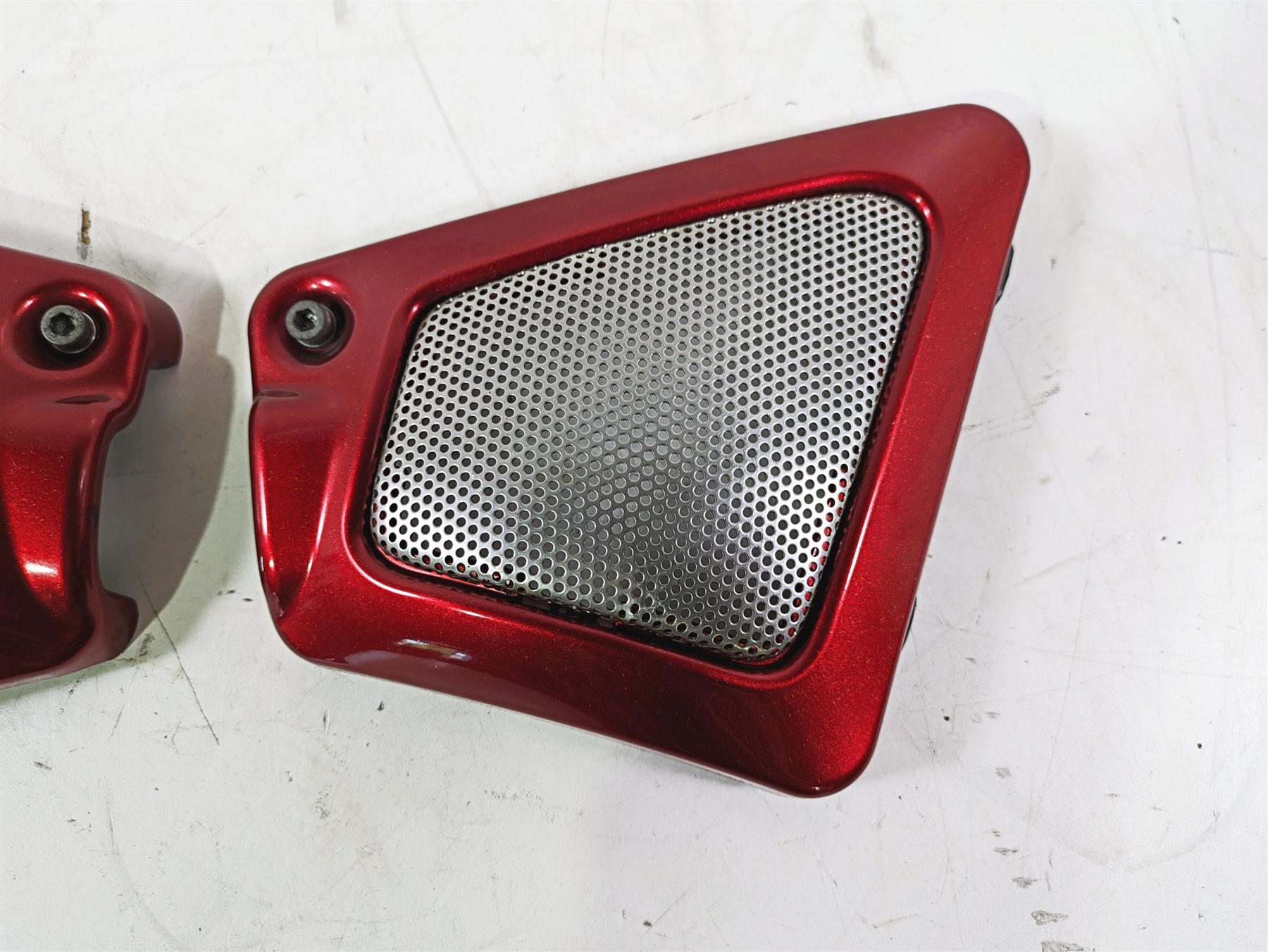 2013 Harley VRSCDX Night Rod Sp Neck Cover Set Ember Red Sunglo 66297-07 {{ shop.shopifyCountryName }} - Mototech271