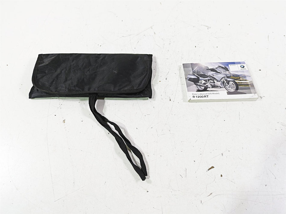 2014 BMW R1200 RT RTW K52 Owners Manual Book & Pouch Bag 01418543807 {{ shop.shopifyCountryName }} - Mototech271