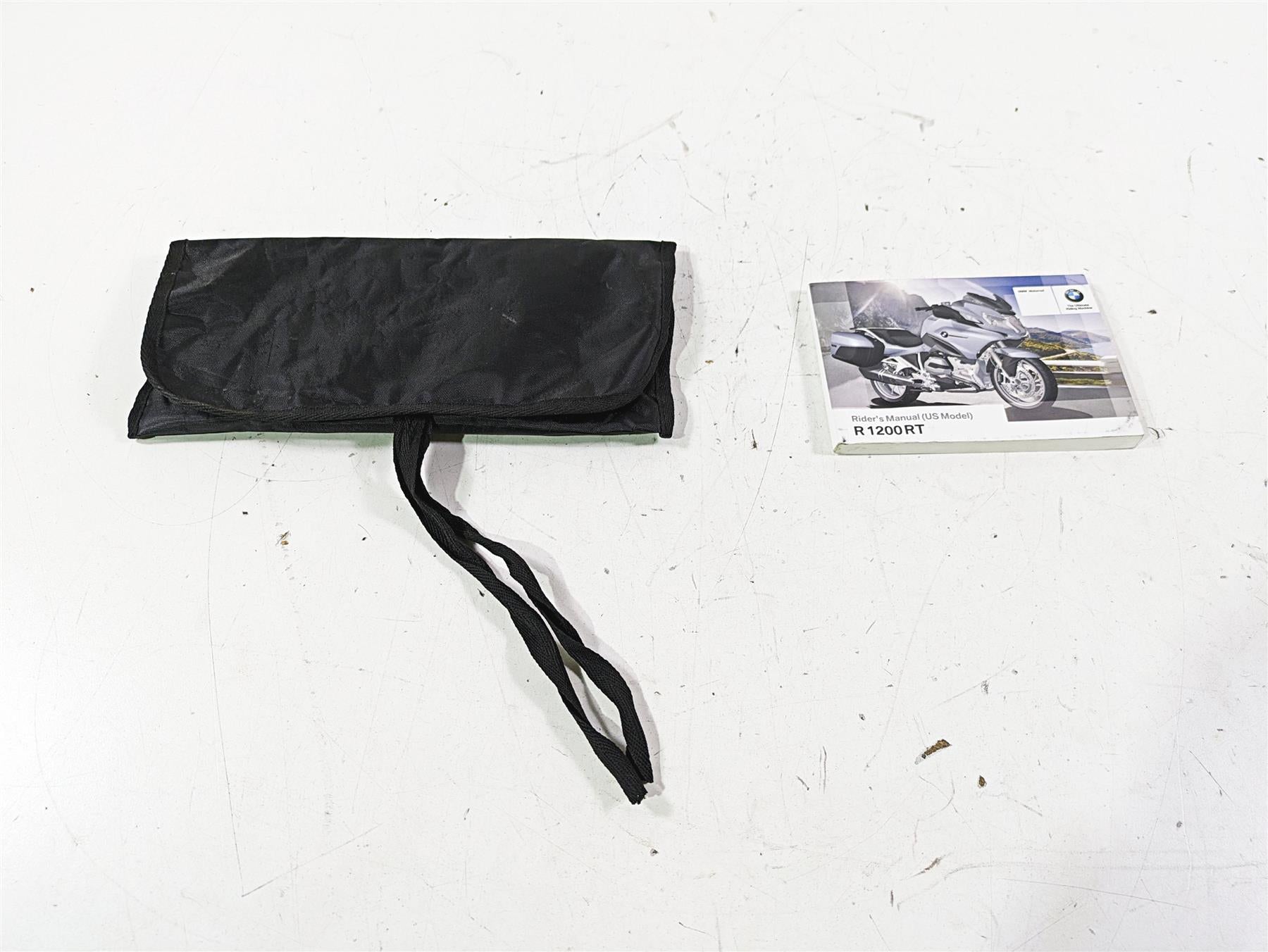 2014 BMW R1200 RT RTW K52 Owners Manual Book & Pouch Bag 01418543807