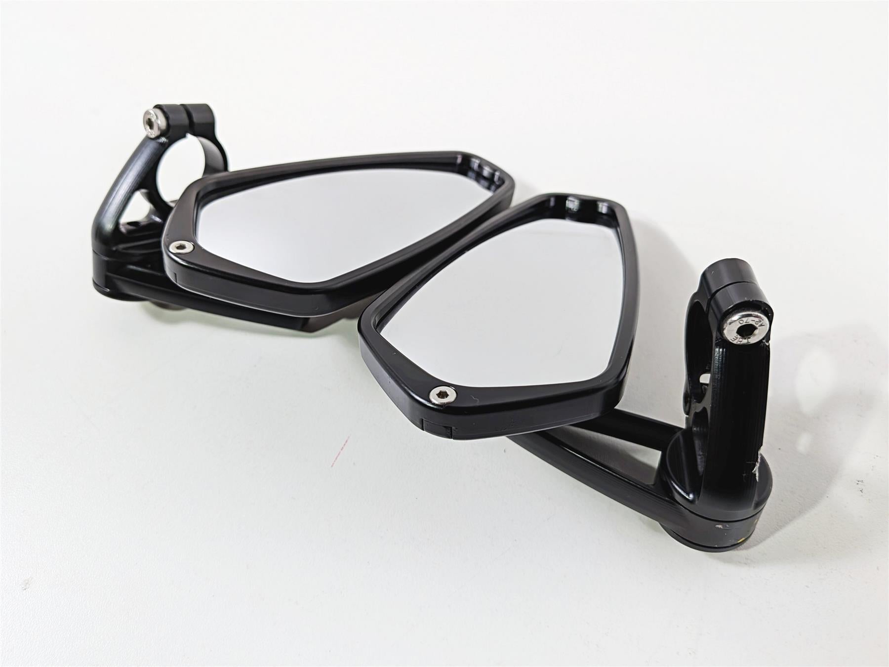 2008 Yamaha YZF R1 RN19 CRG Bar End Rear View Mirror Set Billet -READ AO-100 {{ shop.shopifyCountryName }} - Mototech271