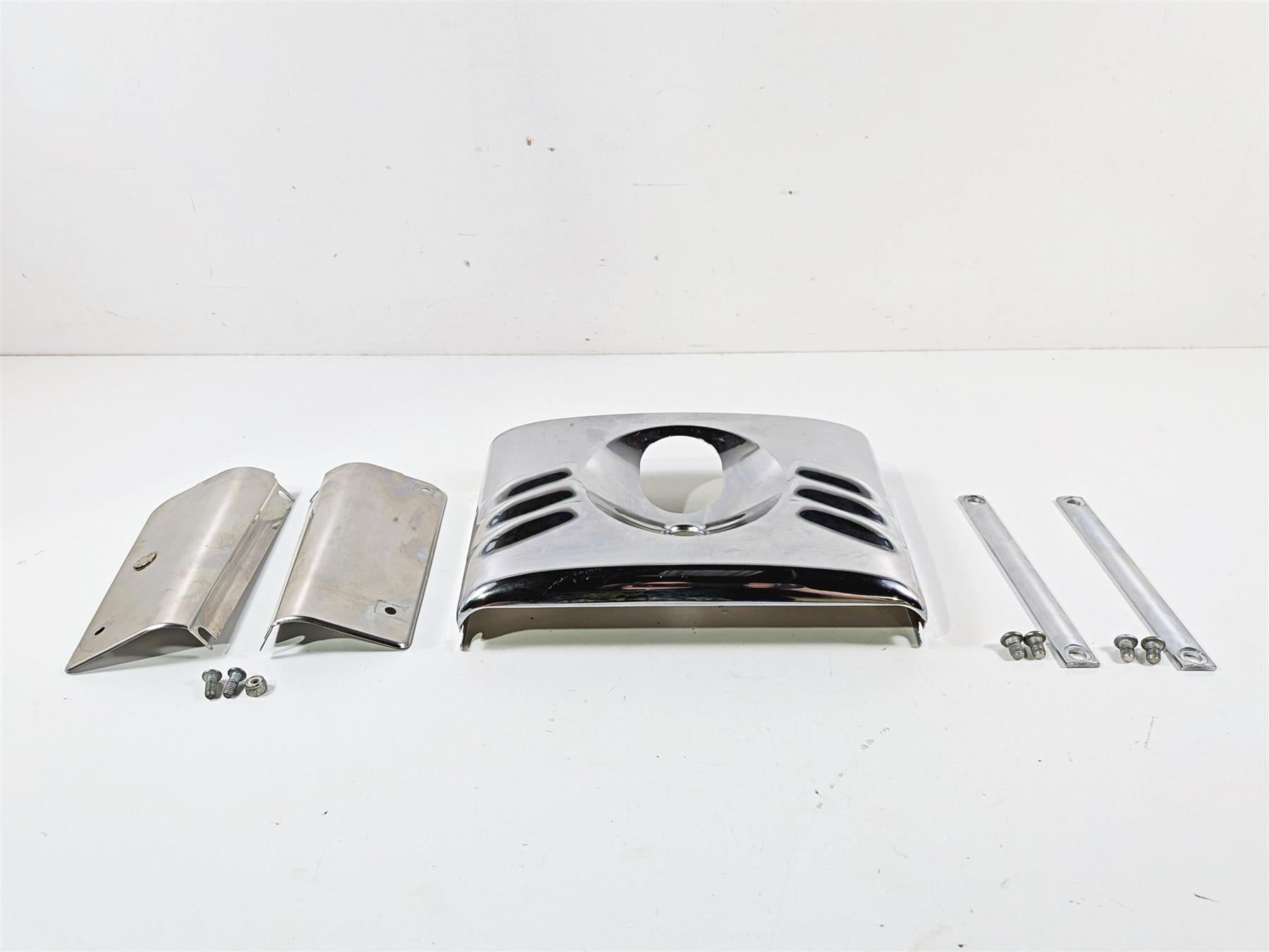 2012 Harley Softail FLSTF Fat Boy Headlight Panel Cover Set 67982-07 {{ shop.shopifyCountryName }} - Mototech271