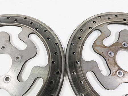 2010 Harley Touring FLHX Street Glide Front Brake Disc Rotor Set 41809-08A {{ shop.shopifyCountryName }} - Mototech271