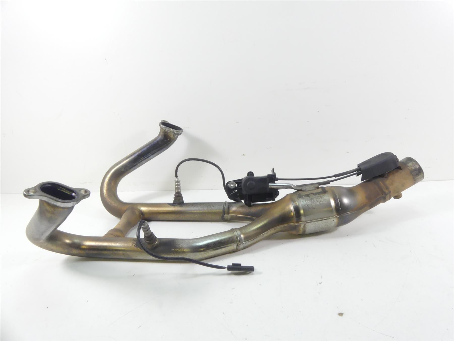 2015 BMW R1200RT K52 Exhaust Header Manifold Pipe & Servo Set 18517712008 | Mototech271