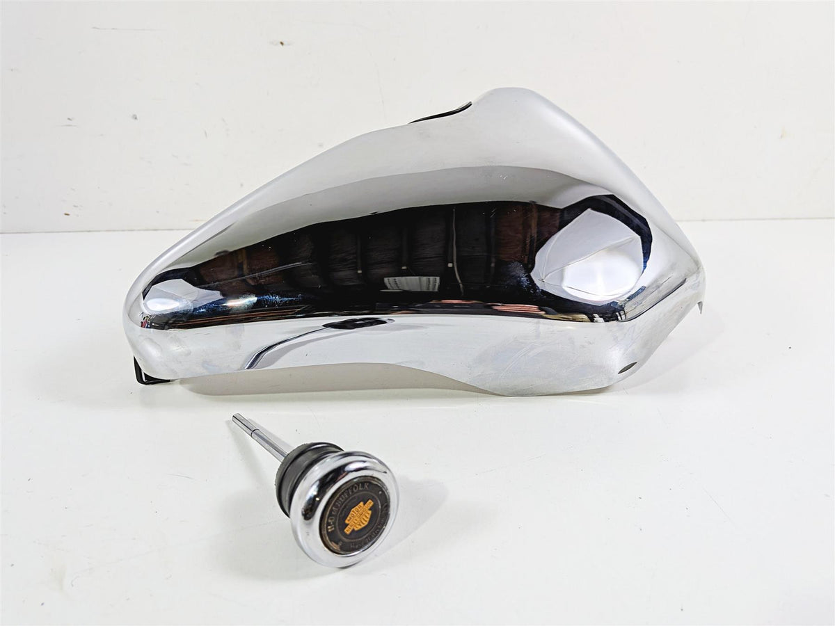1995 Harley XL883 Sportster Hugger Chrome Oil Tank Cover & Dipstick {{ shop.shopifyCountryName }} - Mototech271