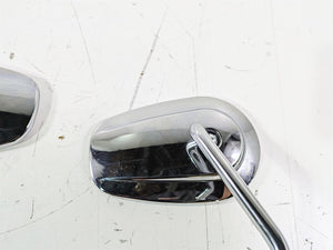 2015 Harley FXDL Dyna Low Rider Chrome Rear View Mirror Set 91840-03B 91845-03B | Mototech271