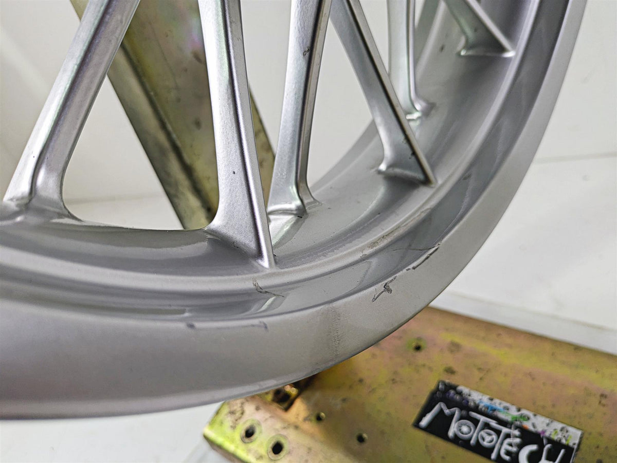 2014 Moto Guzzi California 1400 Touring Straight Front Wheel Rim 18x3.5 887362 {{ shop.shopifyCountryName }} - Mototech271