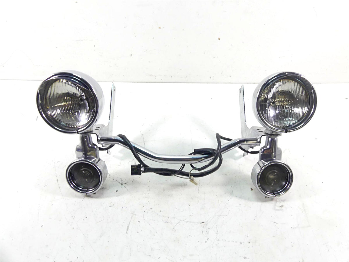 2002 Harley Touring FLHTC Electra Glide Front Spot Light Blinker Set 68712-94A {{ shop.shopifyCountryName }} - Mototech271
