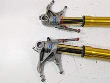 Load image into Gallery viewer, 2017 Ducati Monster 1200 S Front Ohlins Fork Legs READ 34520611A 34420611A
