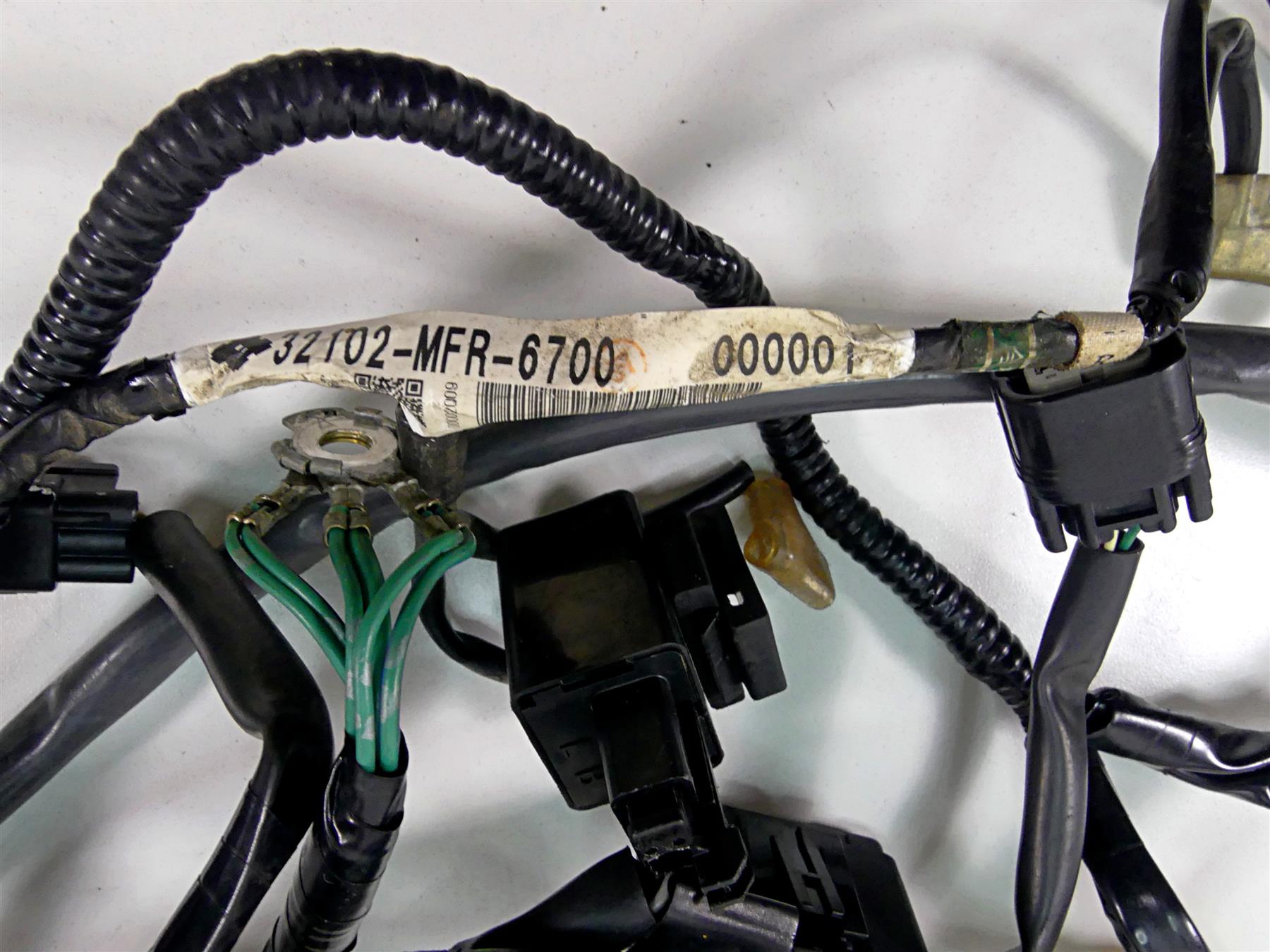 2010 Honda VT1300 CR Stateline Main Wiring Harness Loom - Read 32100-MFY-A00 {{ shop.shopifyCountryName }} - Mototech271