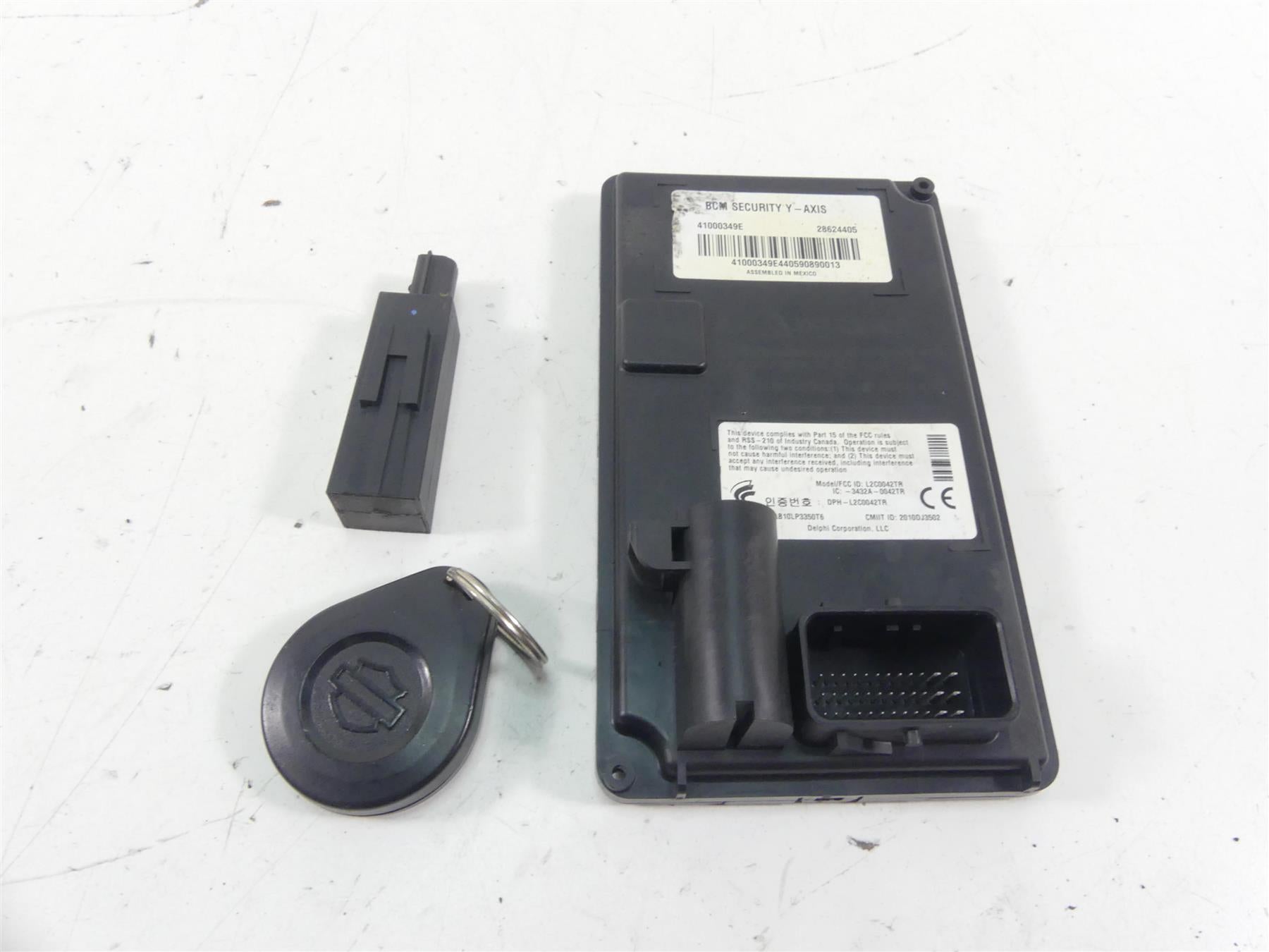 2019 Harley Softail FXBB Street Bob Bcm Security Y-Axis Module & Fob 41000349E | Mototech271