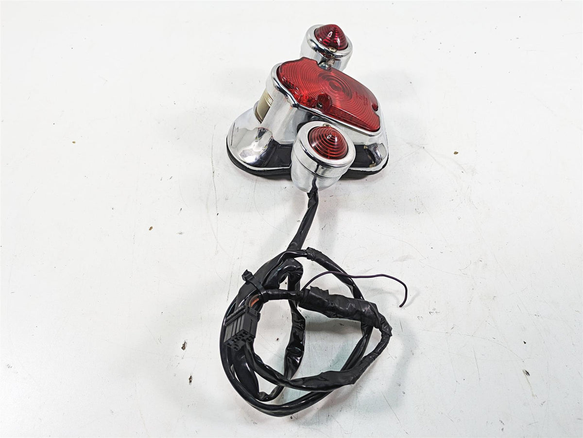 2000 Harley FXSTS Softail Springer Rear Tombstone Tail Light Blinker Set {{ shop.shopifyCountryName }} - Mototech271