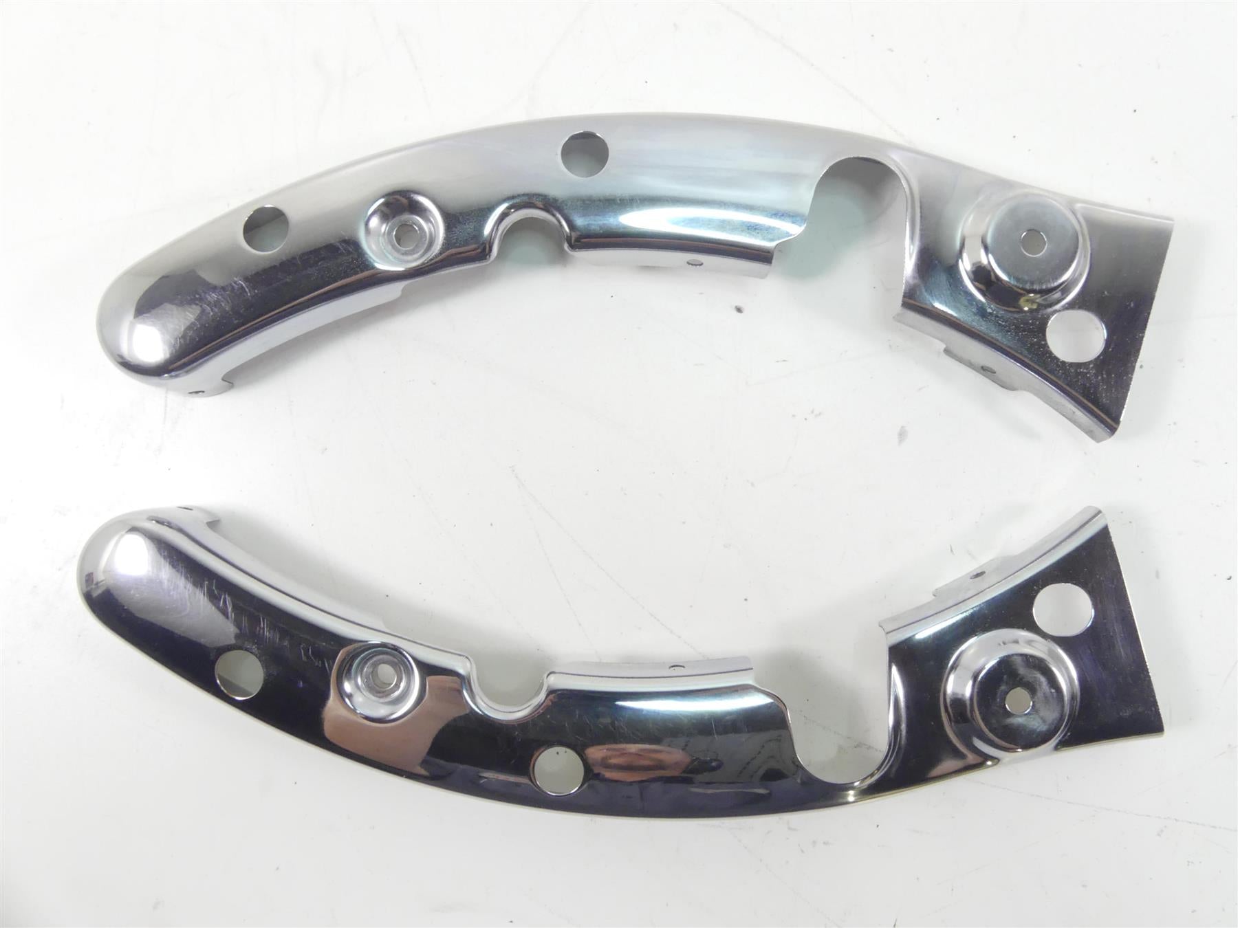 2013 Harley Touring FLTRX Road Glide Rear Subframe Chrome Strut Set 47526-09 | Mototech271