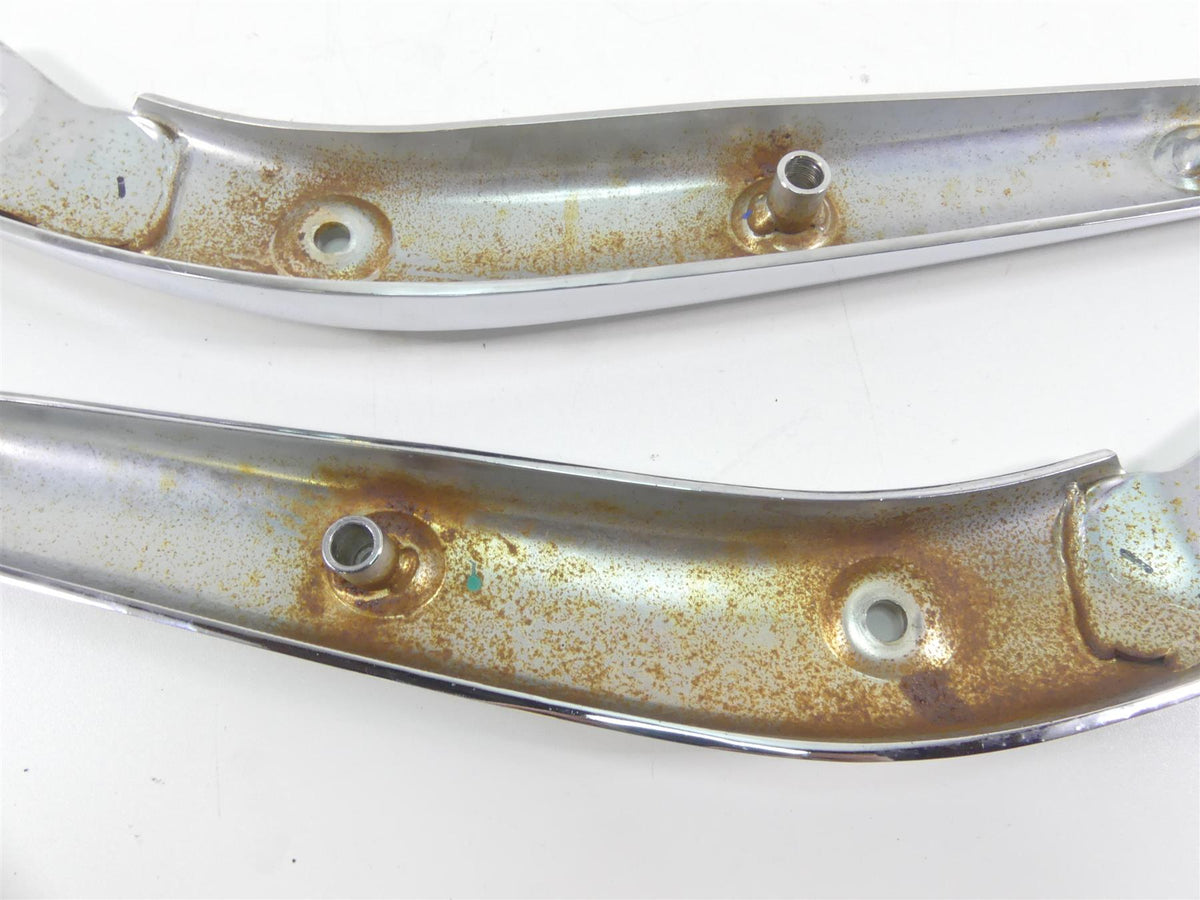 2002 Triumph Bonneville America Rear Fender Chrome Struts Braces Set T2305620 {{ shop.shopifyCountryName }} - Mototech271