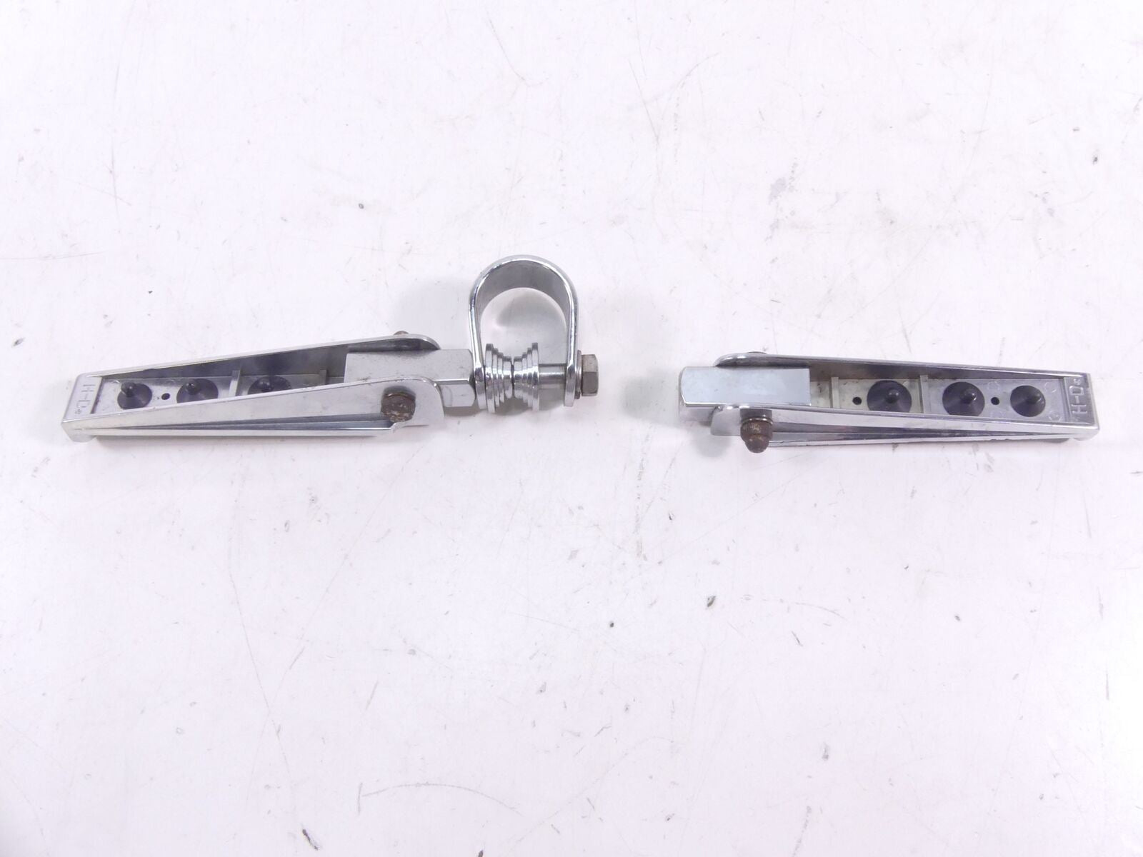 2002 Harley FLSTCI Softail Heritage Front Highway Foot Peg Set - Read 49144-86