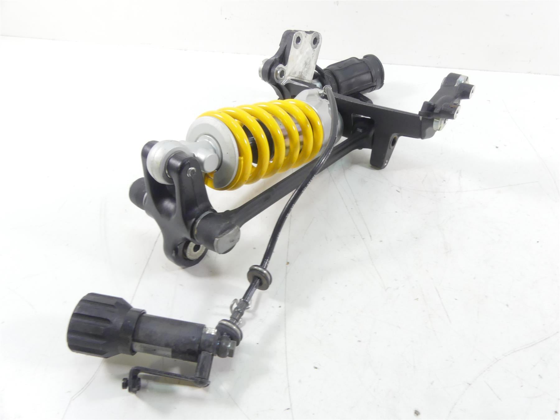 2015 Ducati Diavel Carbon Red Straight Rear Shock Suspension + Mounts 36521011B {{ shop.shopifyCountryName }} - Mototech271