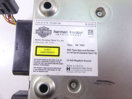 2009 Harley Touring FLHTCU Electra Glide Harman Cardon Radio & Cb Module 76160-0 {{ shop.shopifyCountryName }} - Mototech271