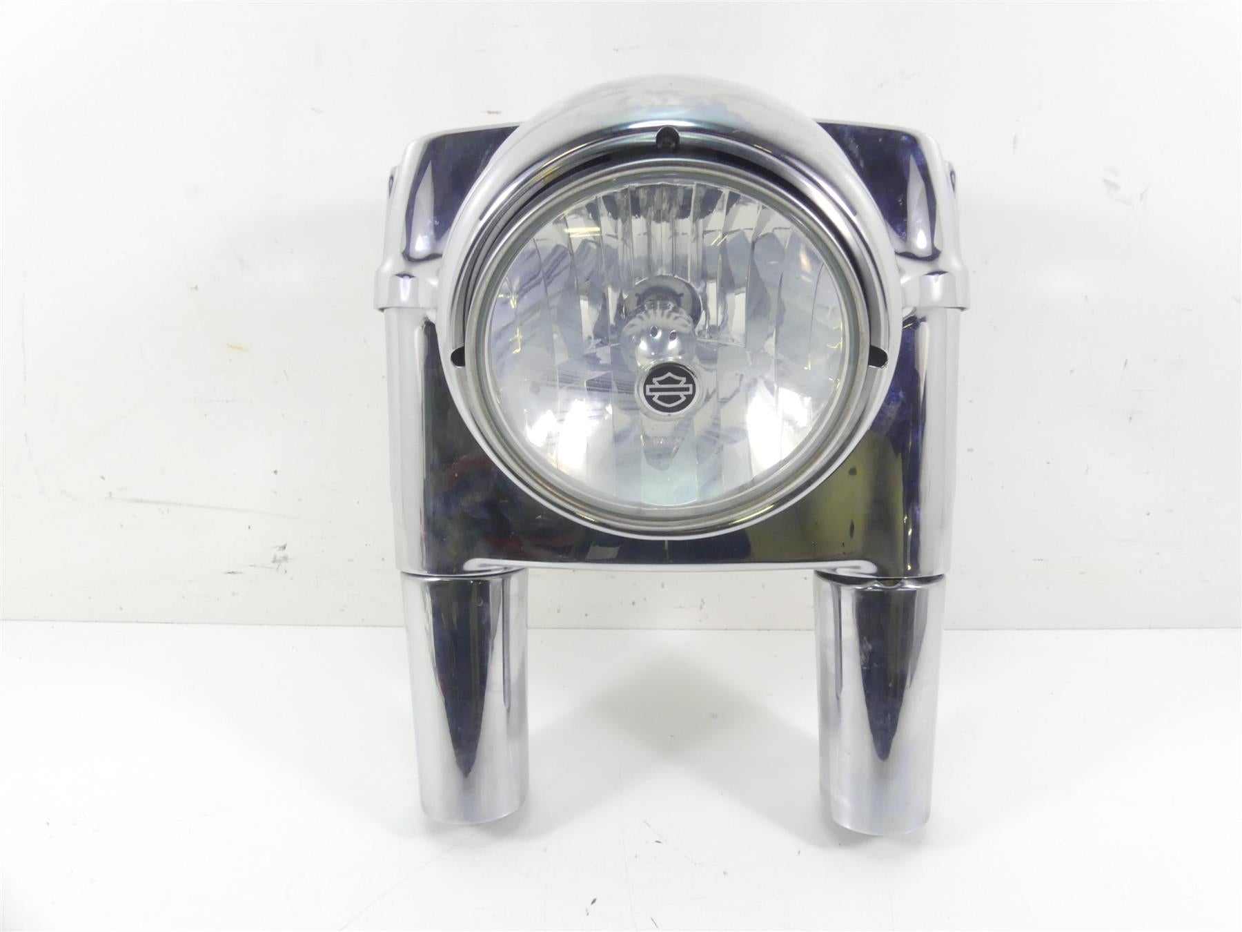 2015 Harley FLD Dyna Switchback Headlight Nacelle Lamp Light Set - Read 61400078 {{ shop.shopifyCountryName }} - Mototech271