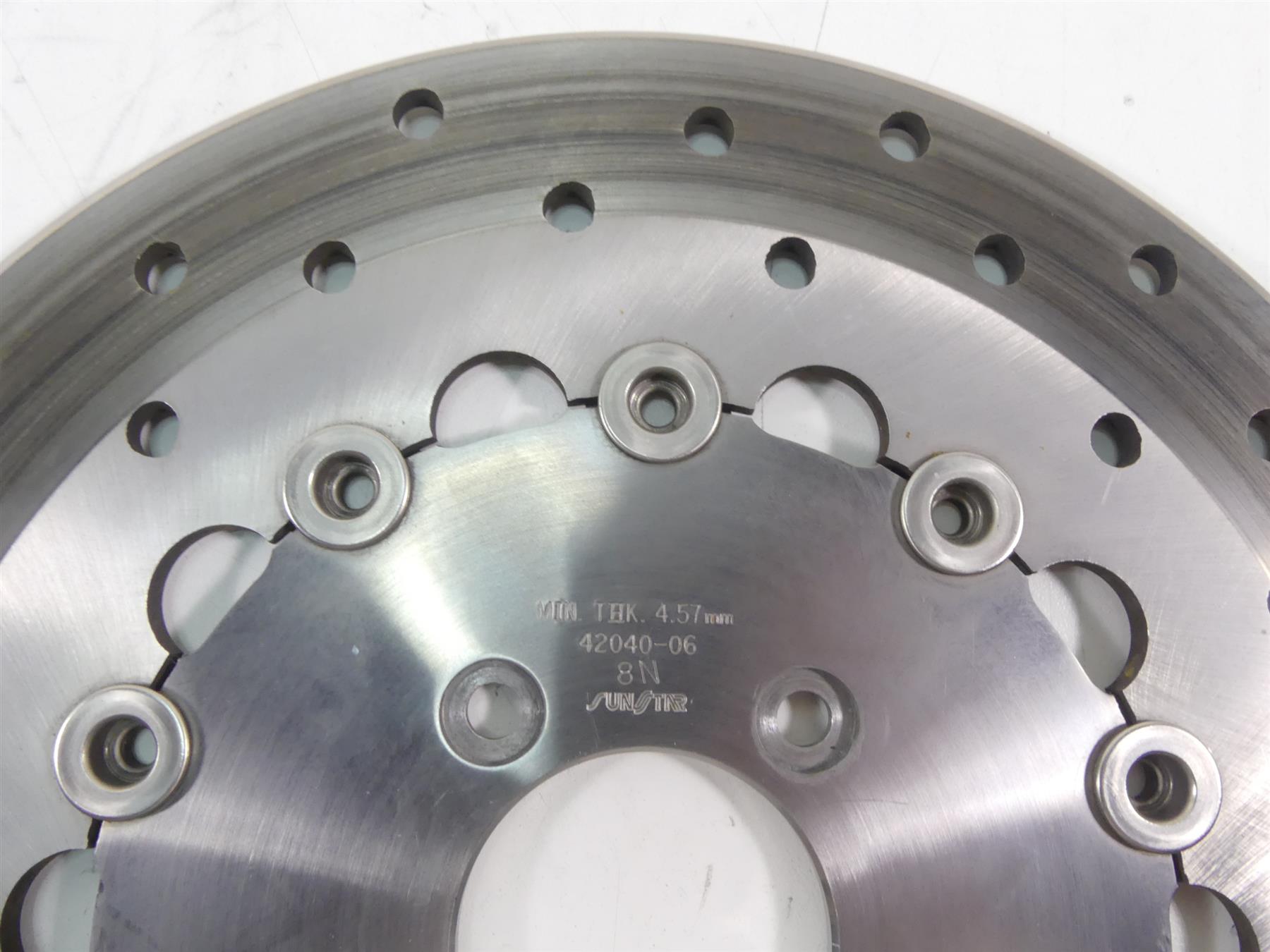 2009 Harley FXDF Dyna Fat Bob Front Sunstar Brake Disc Rotor Set 42040-06 {{ shop.shopifyCountryName }} - Mototech271