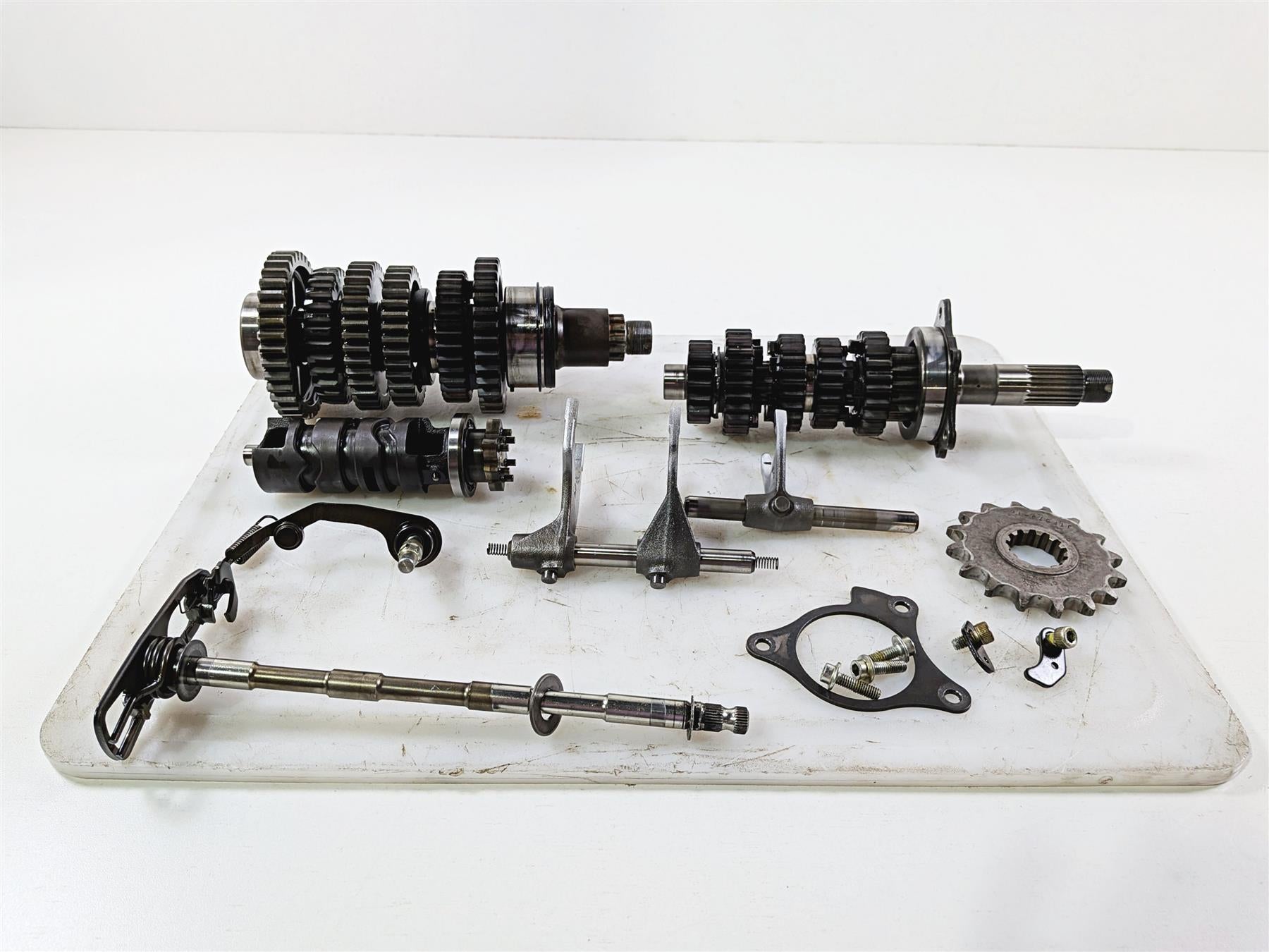 2008 Yamaha YZF R1 RN19 Transmission Gear Pack & Shift Fork 4C8-17411-00-00 {{ shop.shopifyCountryName }} - Mototech271