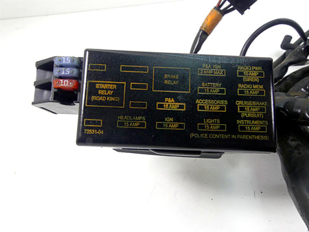 2004 Harley Touring FLHTCUI Electra Glide Main Wiring Harness Loom 70985-04 {{ shop.shopifyCountryName }} - Mototech271