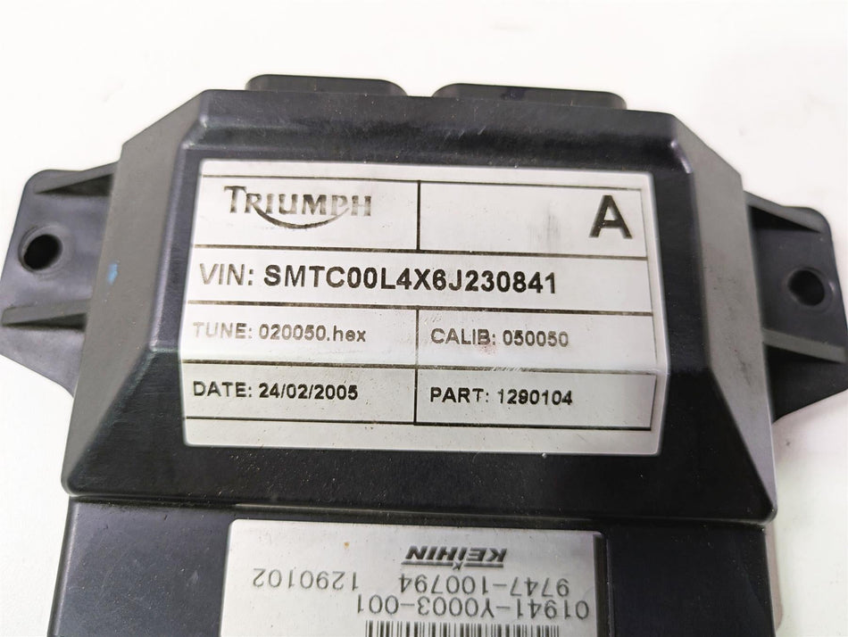 2006 Triumph Rocket 3 Cdi Ecu Ecm Engine Control Module T1290104 T1299300 {{ shop.shopifyCountryName }} - Mototech271