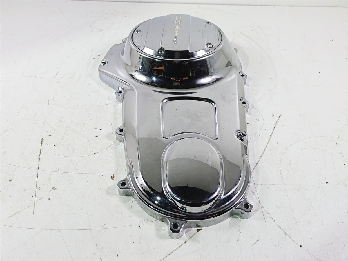 2007 Harley Touring FLHTCU SE CVO E-Glide Outer Primary 110 Derby Cover 60685-07 {{ shop.shopifyCountryName }} - Mototech271