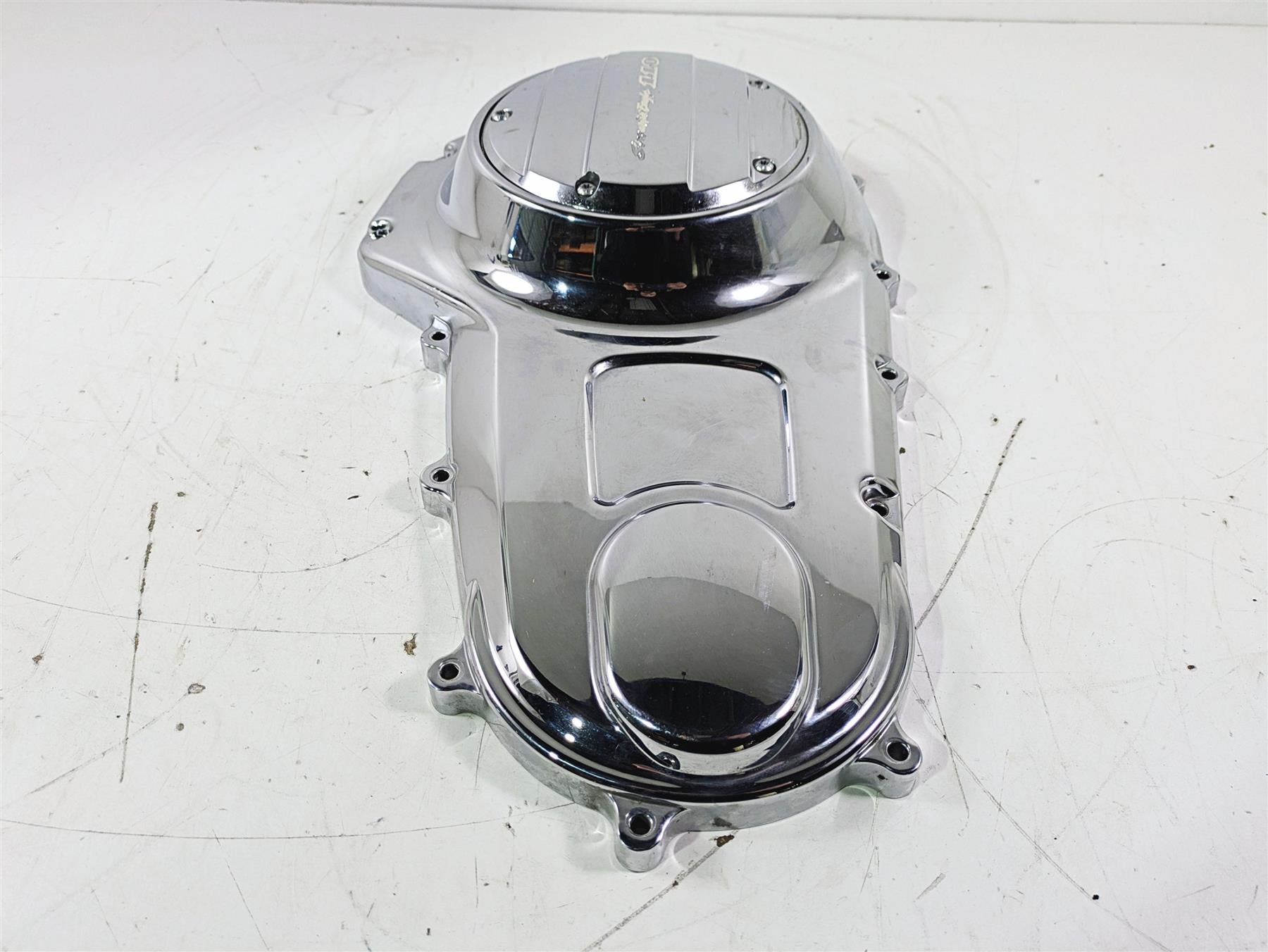 2007 Harley Touring FLHTCU SE CVO E-Glide Outer Primary 110 Derby Cover 60685-07 {{ shop.shopifyCountryName }} - Mototech271