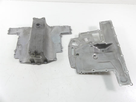 2015 BMW K1600GT K48 Lower Engine Oil Pan Splash Plate Set 11137716424 {{ shop.shopifyCountryName }} - Mototech271