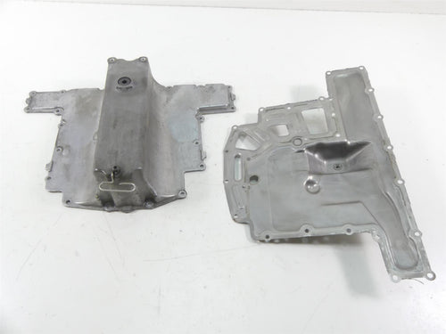 2015 BMW K1600GT K48 Lower Engine Oil Pan Splash Plate Set 11137716424 | Mototech271