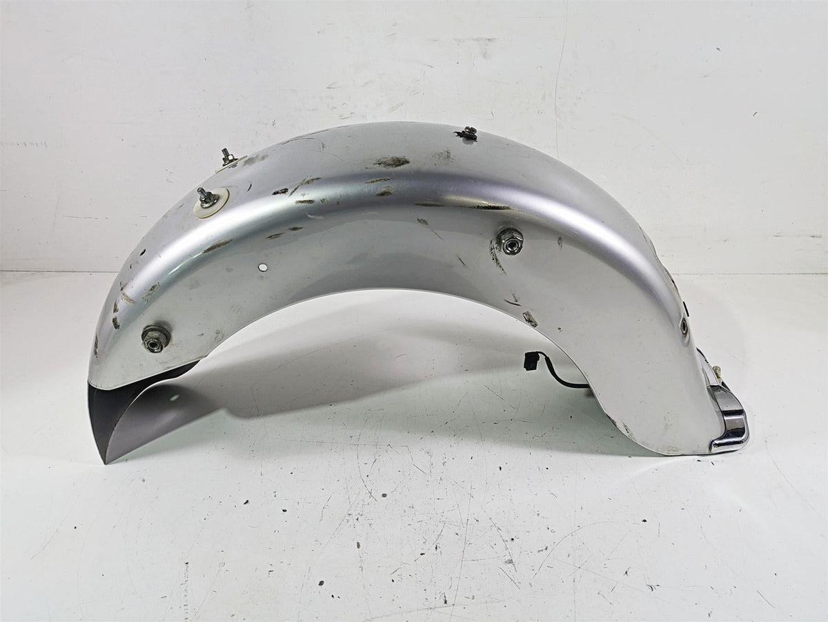 2003 Harley Touring FLHTCUI 100TH E-Glide Rear Fender Sterling Silver 59579-01B {{ shop.shopifyCountryName }} - Mototech271