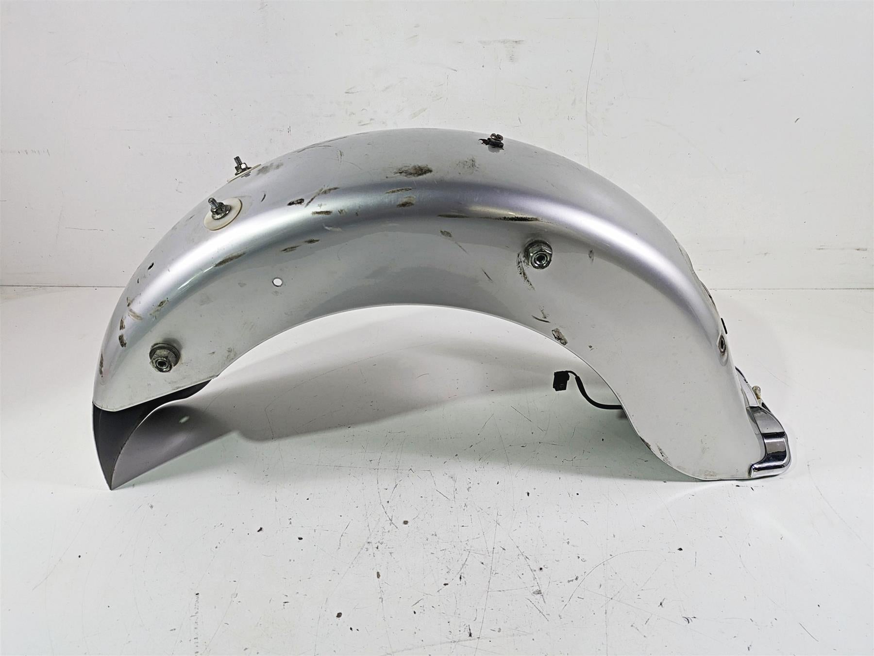 2003 Harley Touring FLHTCUI 100TH E-Glide Rear Fender Sterling Silver 59579-01B {{ shop.shopifyCountryName }} - Mototech271