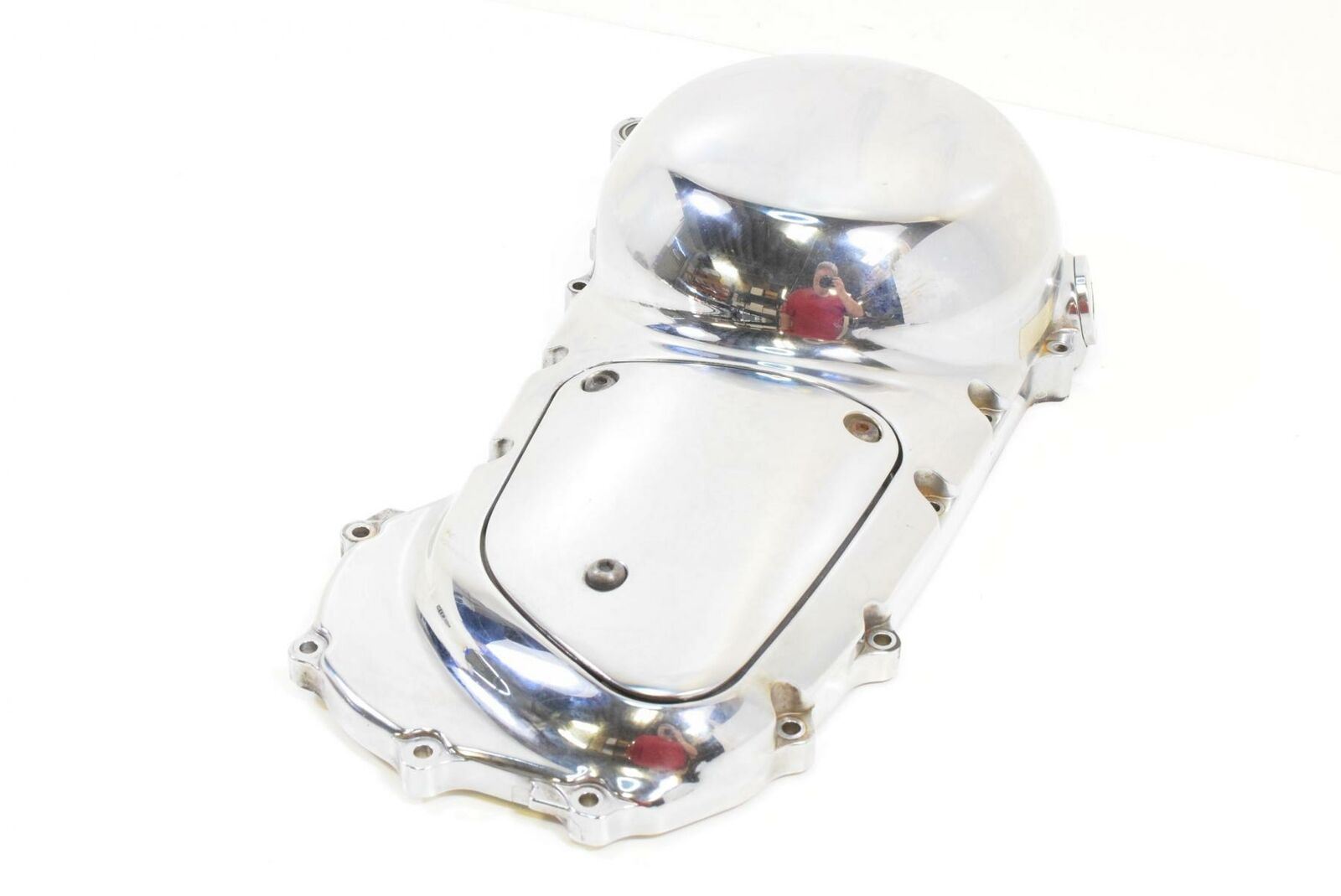 2004 Suzuki VZ1600 Marauder Chrome Left Engine Clutch Side Cover K1409-11297 {{ shop.shopifyCountryName }} - Mototech271