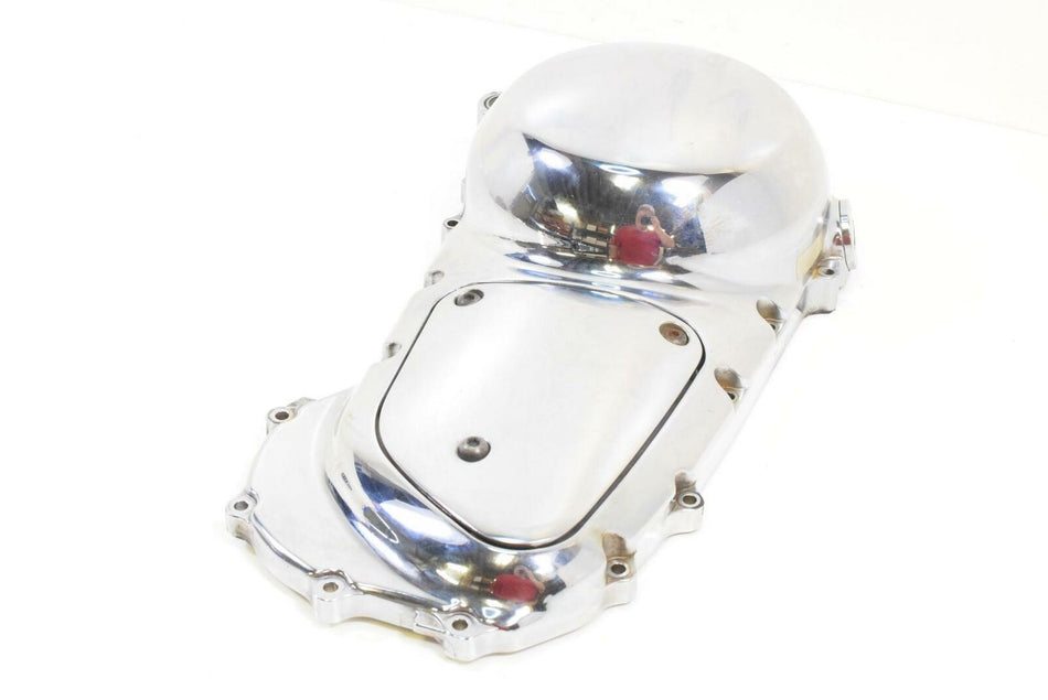 2004 Suzuki VZ1600 Marauder Chrome Left Engine Clutch Side Cover K1409-11297 {{ shop.shopifyCountryName }} - Mototech271