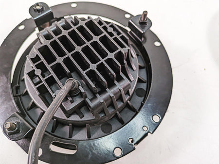2012 Harley FLD Dyna Switchback Led Headlight + Oem Chrome Ring 67712-83B {{ shop.shopifyCountryName }} - Mototech271