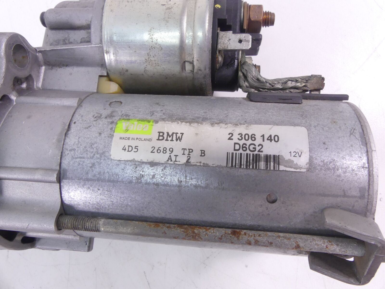 2005 BMW R1200GS K25 Valeo Engine Starter Motor + Cover 2306140 11147673091 {{ shop.shopifyCountryName }} - Mototech271