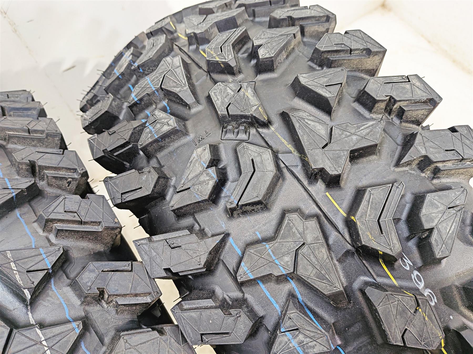 2022 Polaris RZR Turbo R Ultimate Wheel Tire Set Maxxis Rampage Fury 32x10R15 1525087 15x7-Mototech271