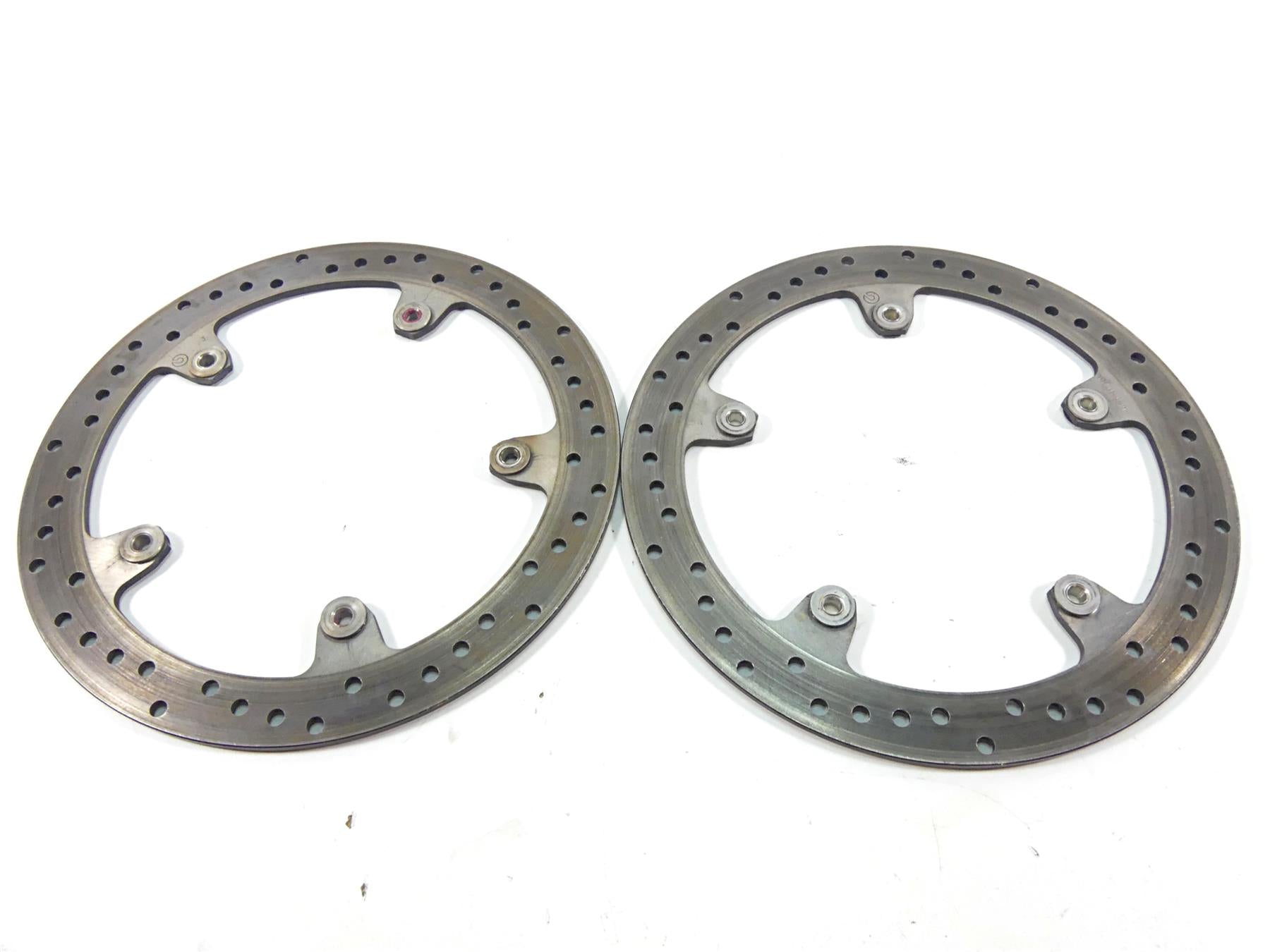 2013 BMW S1000RR K46 Front Brembo Brake Disc Rotors 320Mm 34117723493 {{ shop.shopifyCountryName }} - Mototech271