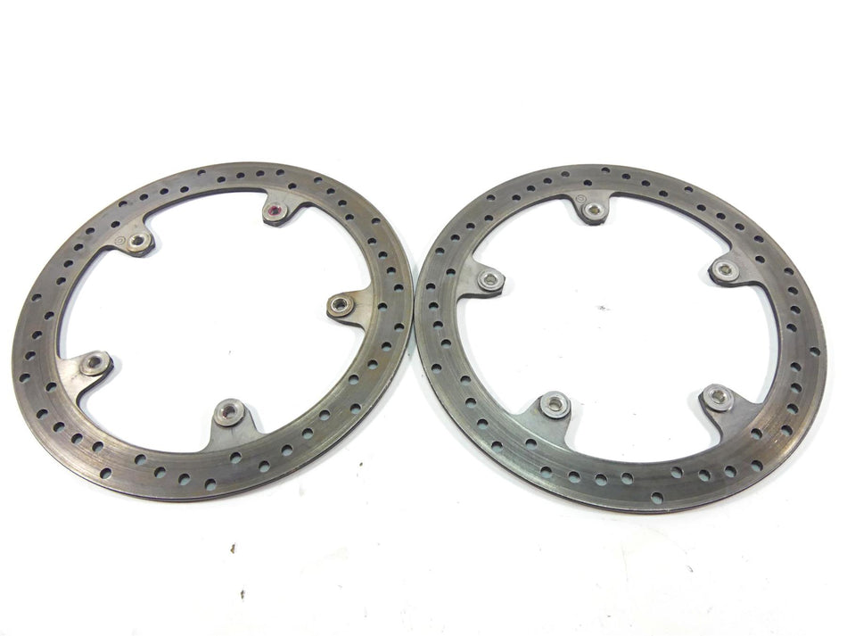 2013 BMW S1000RR K46 Front Brembo Brake Disc Rotors 320Mm 34117723493 {{ shop.shopifyCountryName }} - Mototech271