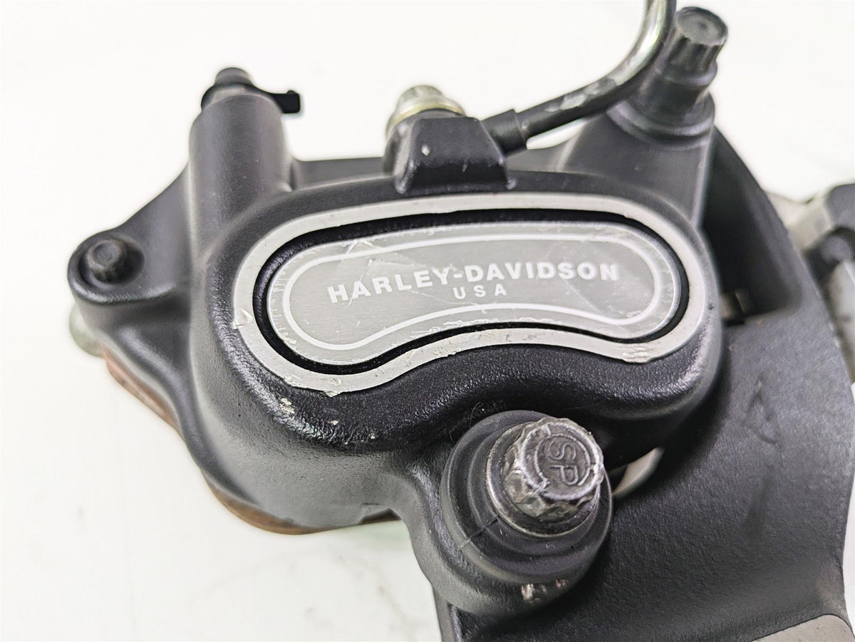 2008 Harley FLSTC 105TH Softail Heritage Rear Brake Caliper + Mount 40908-08 {{ shop.shopifyCountryName }} - Mototech271