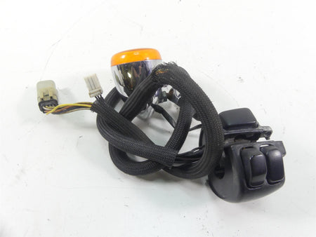 2011 Harley FXDWG Dyna Wide Glide Left Hand Turn Signal Control Switch 71682-06A {{ shop.shopifyCountryName }} - Mototech271
