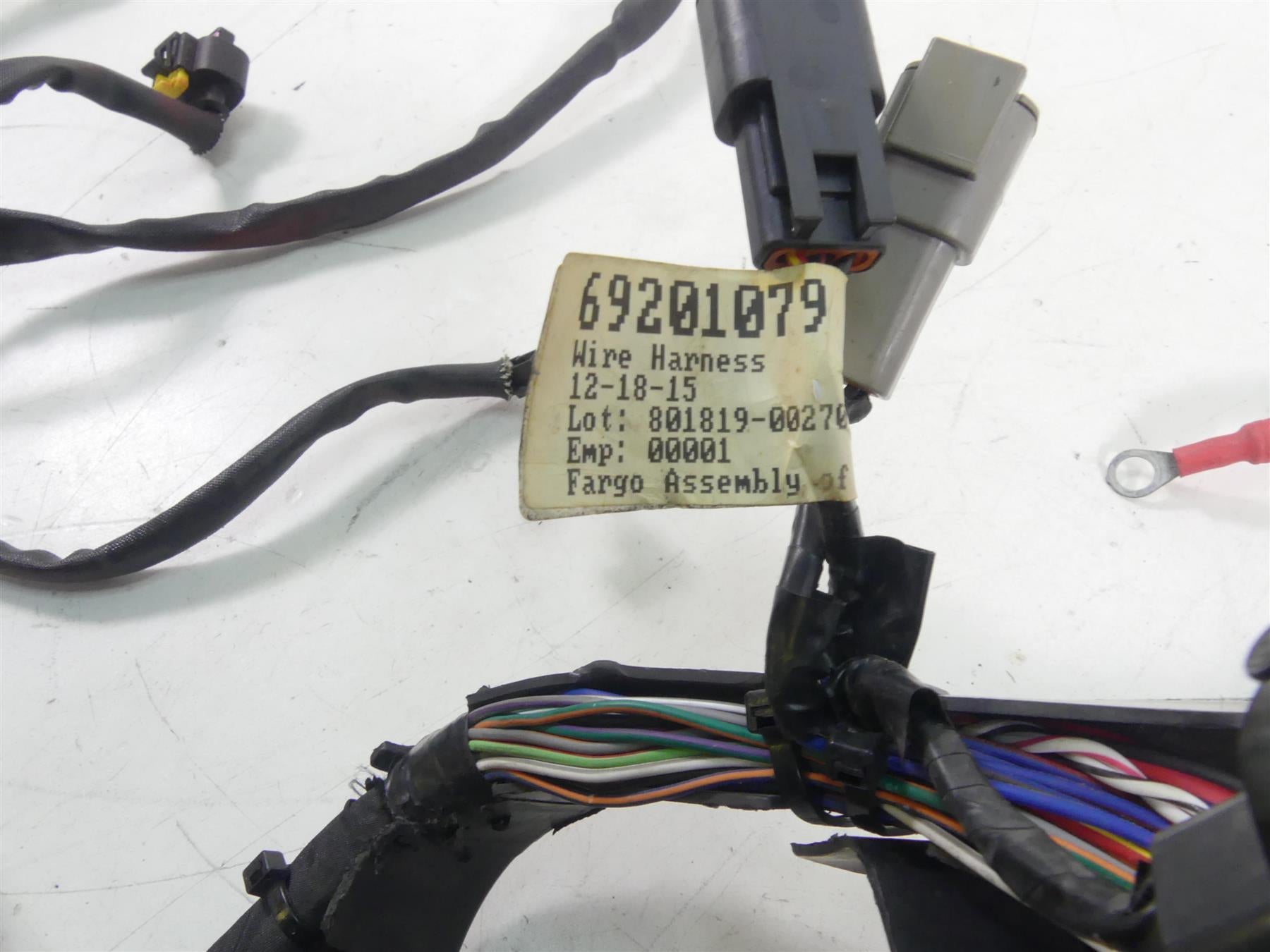 2016 Harley FLS Softail Slim Main Wiring Harness Loom - Non Abs 69201079 {{ shop.shopifyCountryName }} - Mototech271