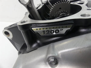 2017 Triumph Thruxton 1200R Bottom End Engine Motor Crank Case Shaft 3K T1162953