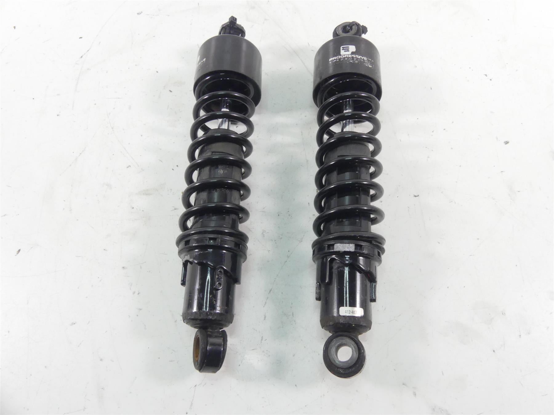 2005 Harley Touring CVO FLHTCSE Electra Glide 13" Progressive Shocks 412-4077B {{ shop.shopifyCountryName }} - Mototech271