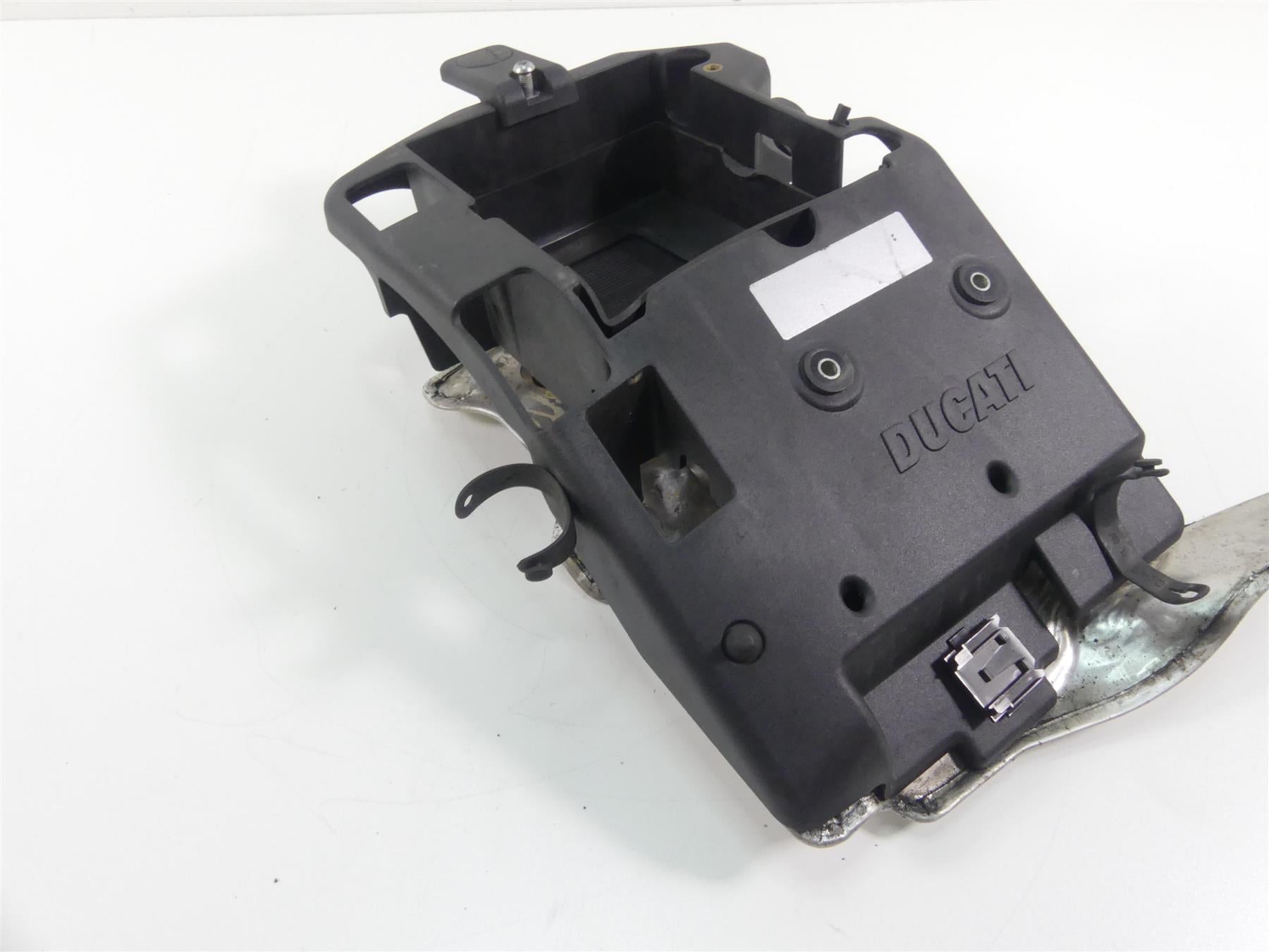 2004 Ducati 999 SBK Battery & Electrical Holder Tray Carrier Set 82914191A {{ shop.shopifyCountryName }} - Mototech271
